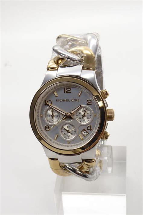 damenuhren michael kors bicolor